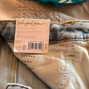 LC Lauren Conrad Light Blue High-Rise Jeans